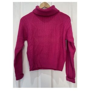 Casual Corner Turtleneck Vintage Sweater Women’s Size Medium Mark on Sleeve